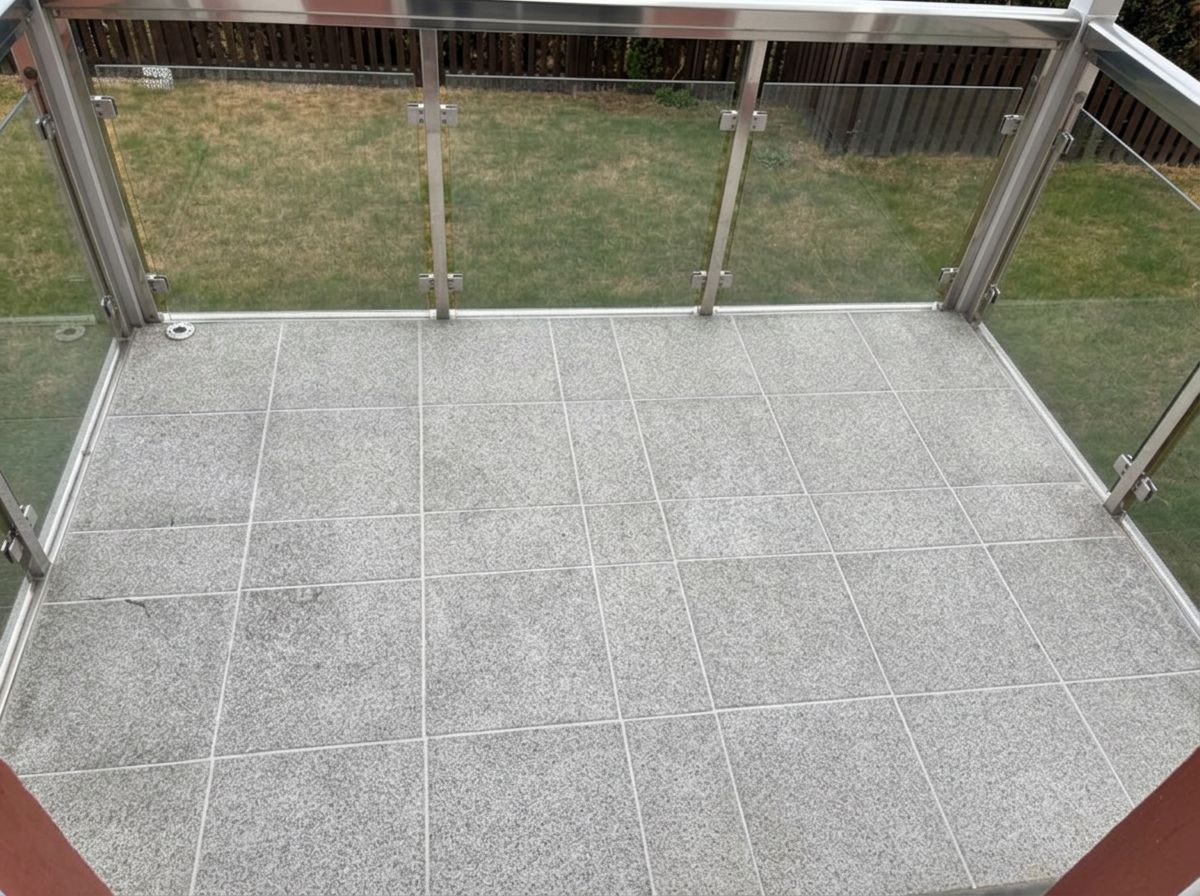 Balkon- und Terrassenplatten – nachher