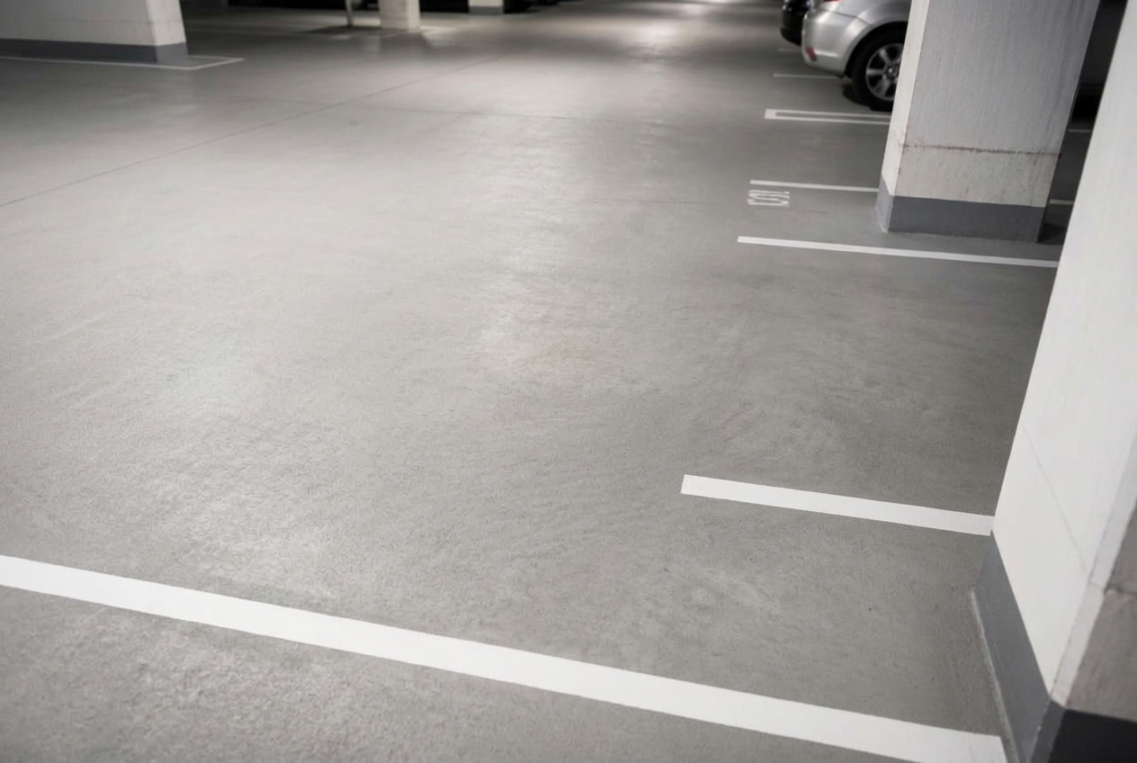 Tiefgaragenreinigung – nachher